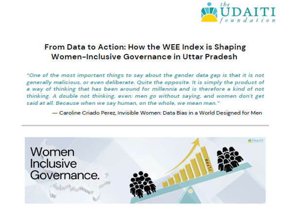 From Data to Action: How the WEE Index is Shaping Women-Inclusive Governance in Uttar Pradesh