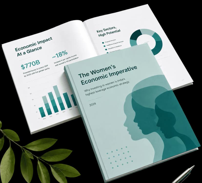 Why having more women in the formal workforce matters to for India's Growth Story